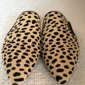 Jenni Kayne Leopard-Print Pointed Toe Flats